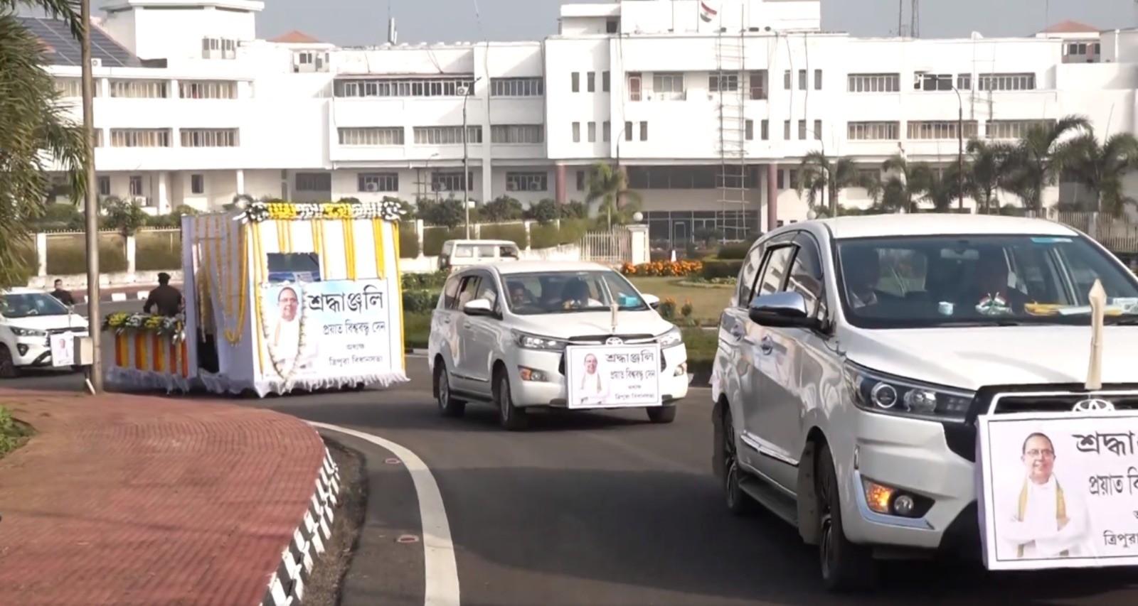 Tripura Assembly Speaker Biswa Bandhu Sen to be cremated with full state honours tomorrow