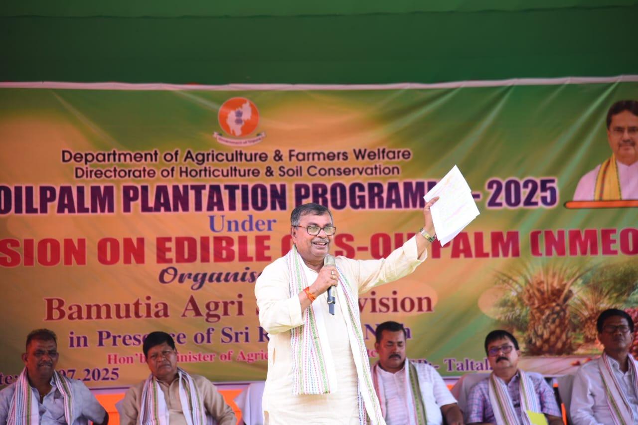 Tripura has covered over 50 pc of targeted land for oil palm cultivation: Minister