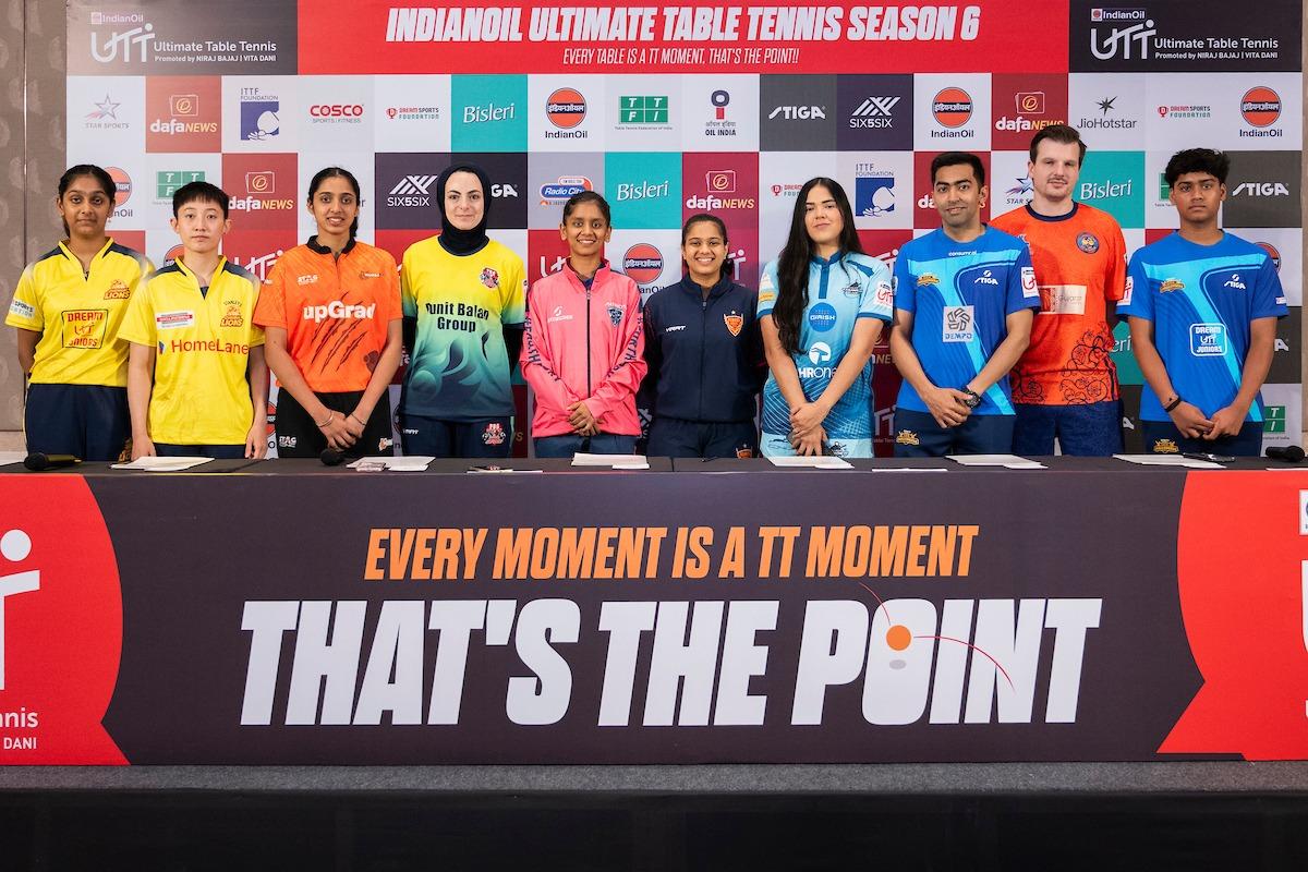 Dabang Delhi to face Jaipur Patriots as Ahmedabad gears up for UTT season 6 opener