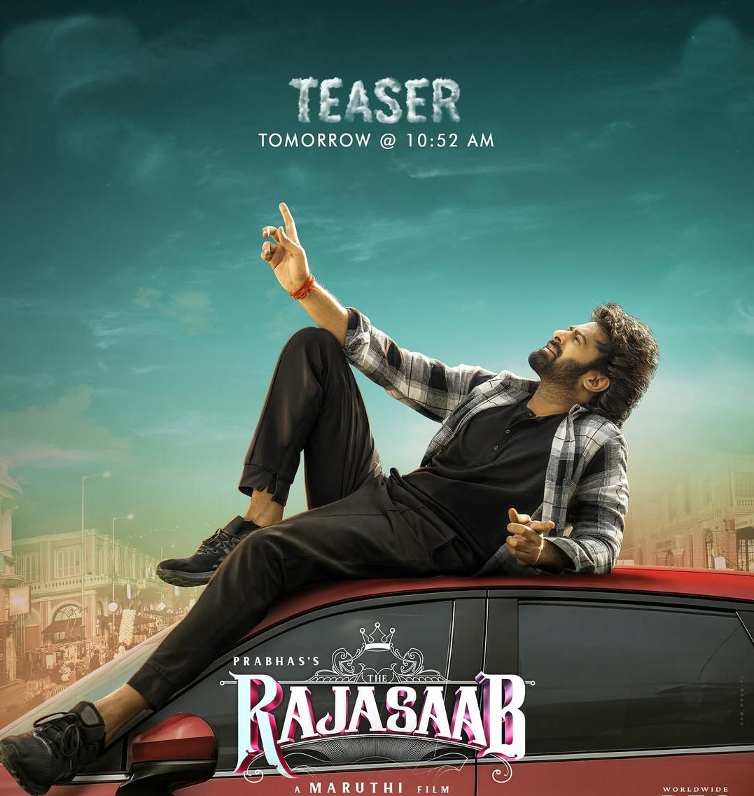 Prabhas unleashes charm and darkness in two striking avatars in ‘The RajaSaab’ teaser