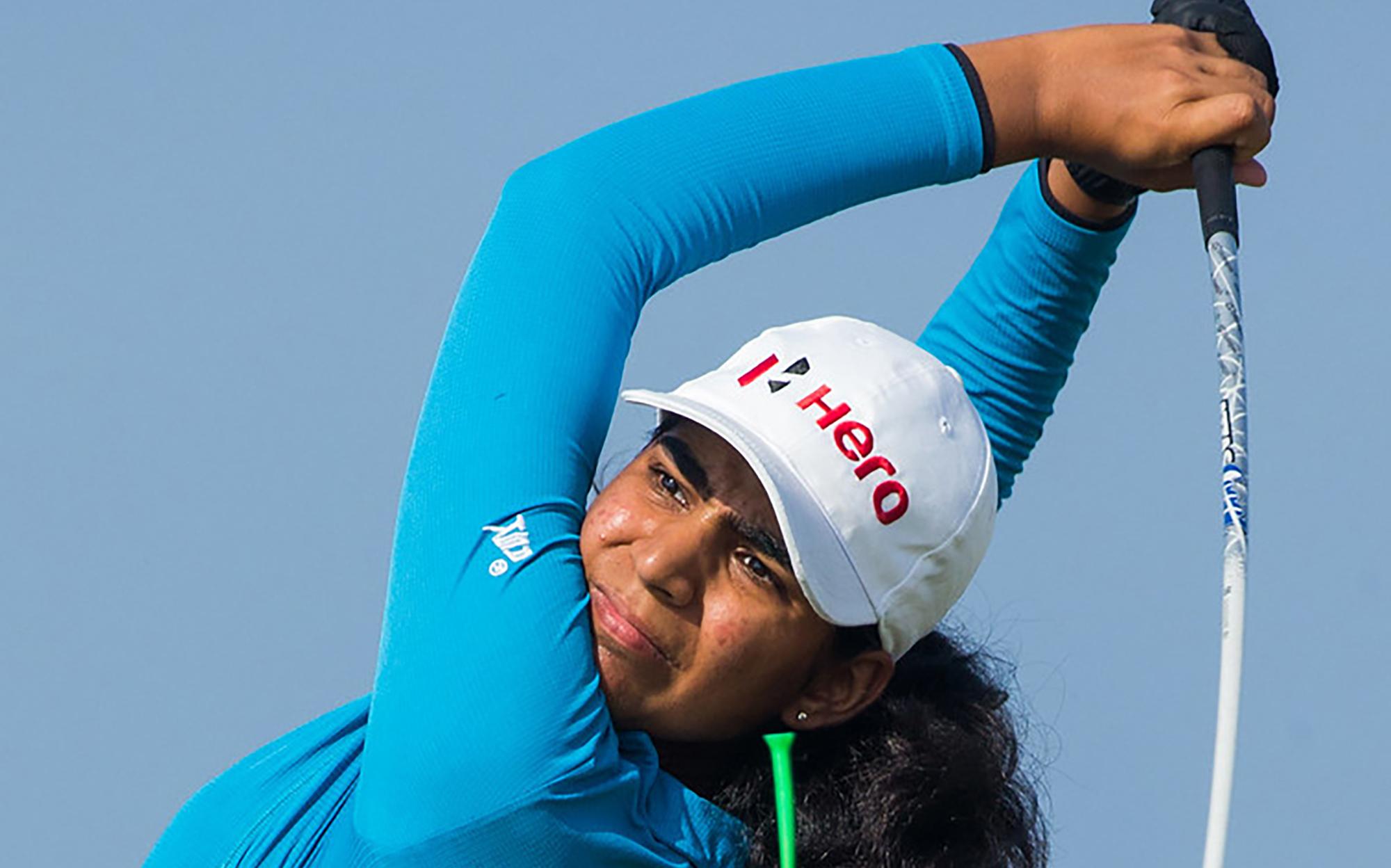 Golf: Modest start with an even-par round for Diksha at Hulencourt