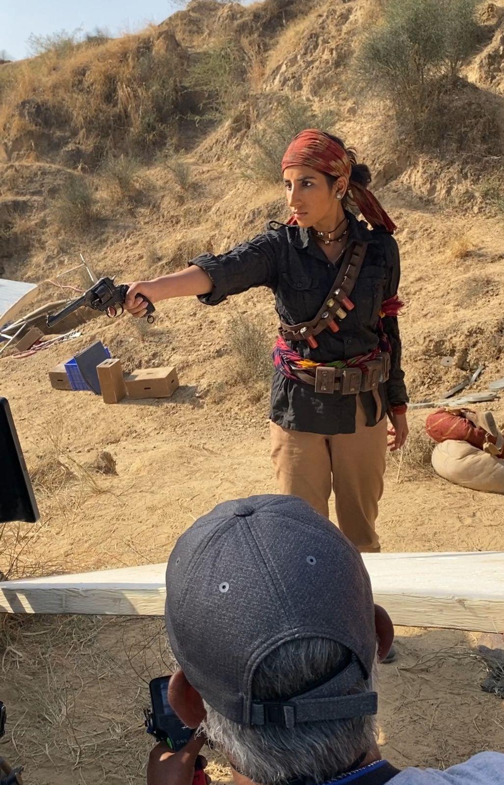Parul Gulati undergoes gun training for ‘Donali’: Wanted to make sure I looked convincing