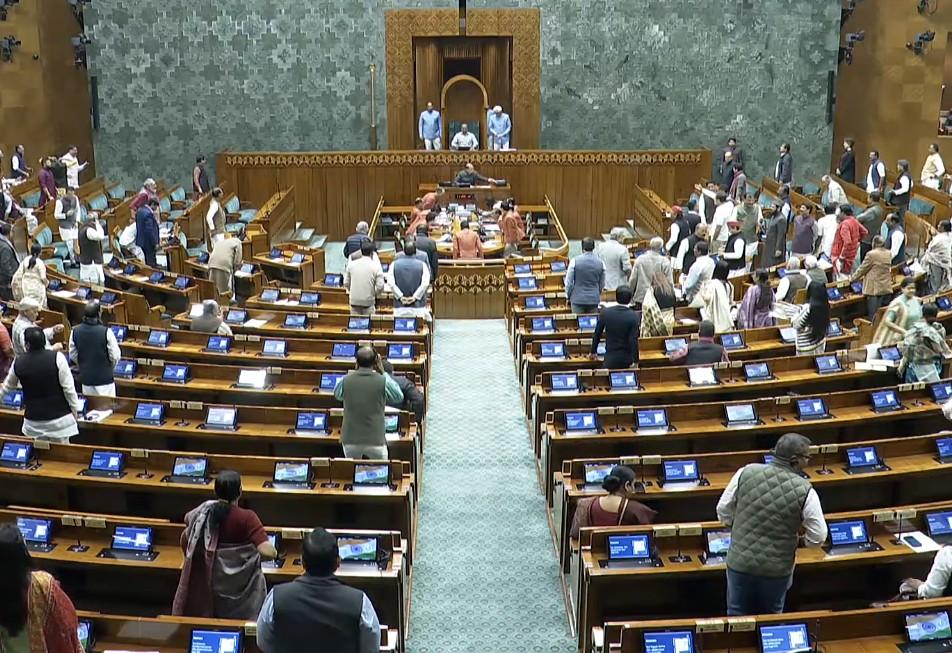 One minute into proceedings, LS adjourned amid Oppn uproar
