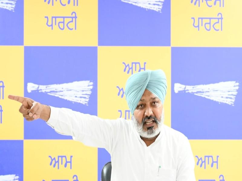 Oppn leaders in Punjab defend drug traffickers, claims AAP minister Cheema