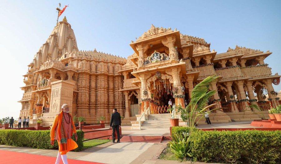 Grand legacy of Somnath Dham has been awakening consciousness of people for centuries: PM Modi