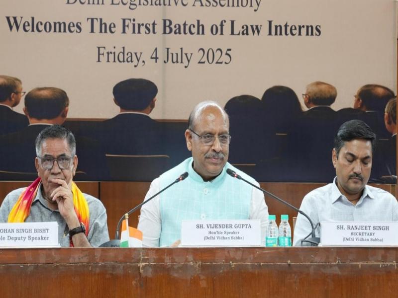 Parliamentary democracy thrives on respect for all organs of state: Delhi Assembly Speaker