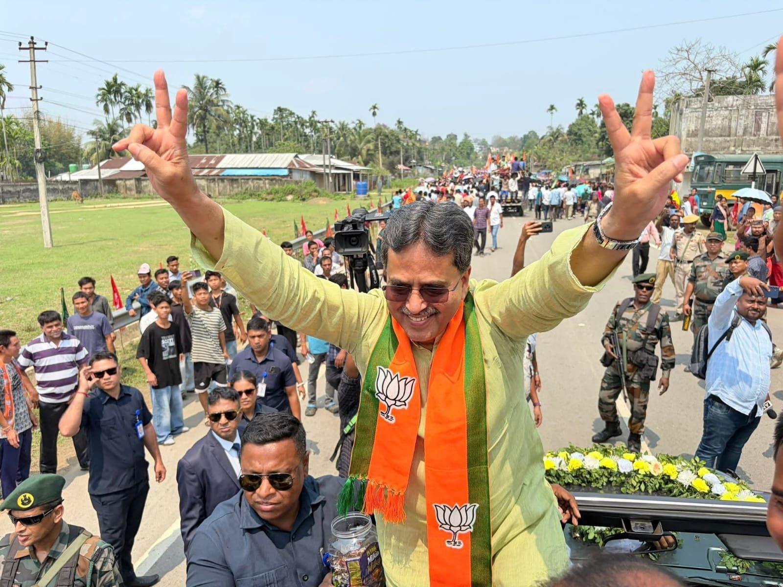 Tripura CM exudes confidence of BJP victory in tribal body polls amid strong public support