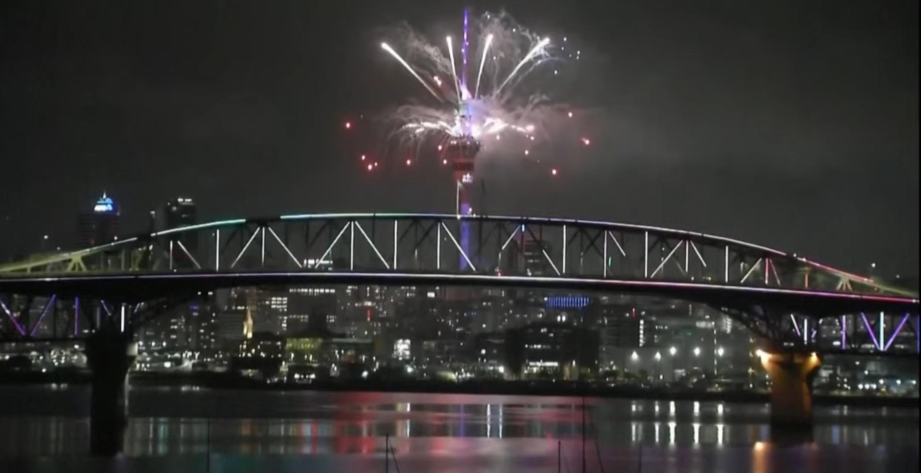 New Zealand rings in 2026 with dazzling fireworks in Auckland