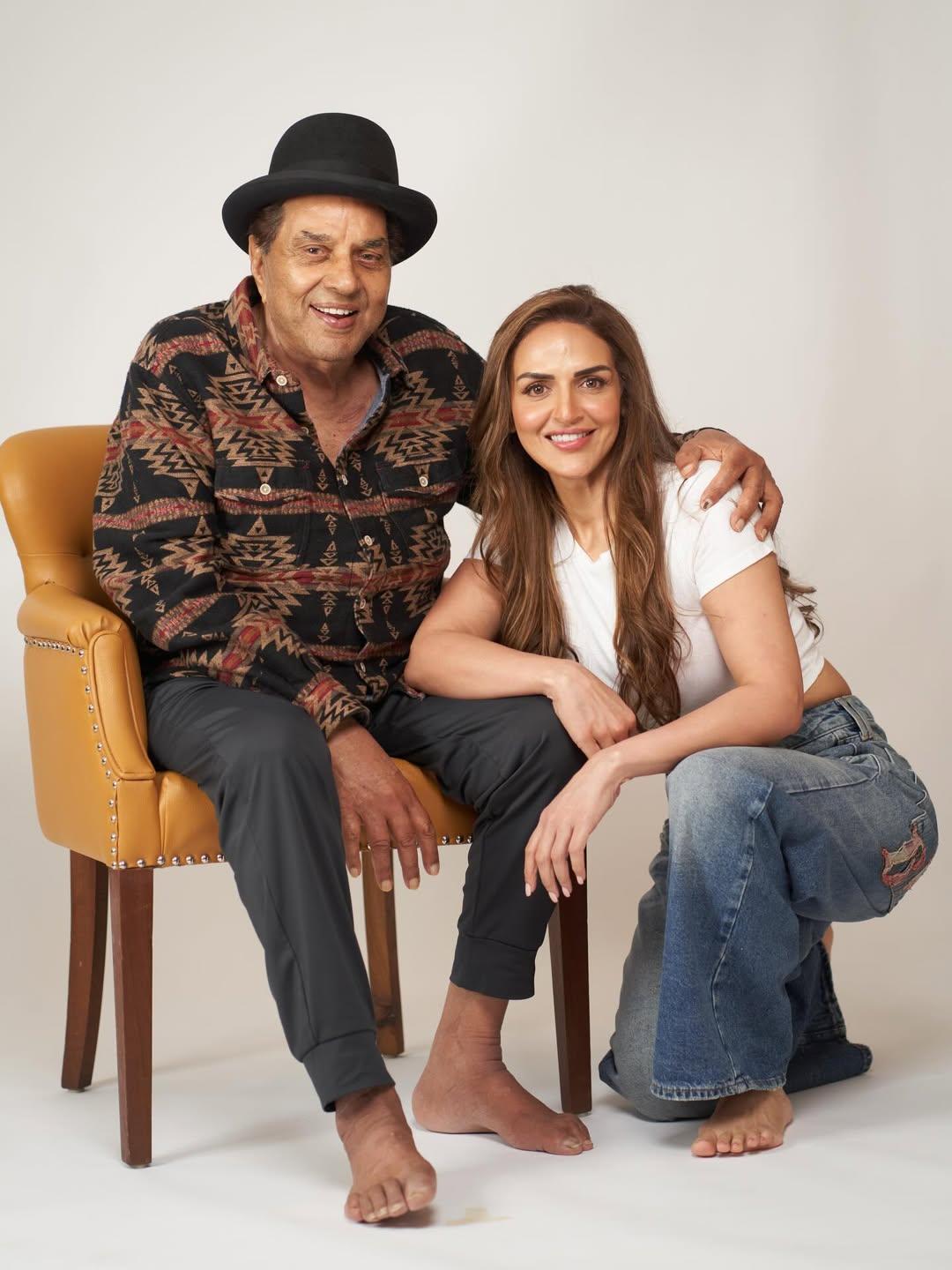 Esha Deol shares late father Dharmendra's video asking for forgiveness on the last day of 'Ikkis' shoot