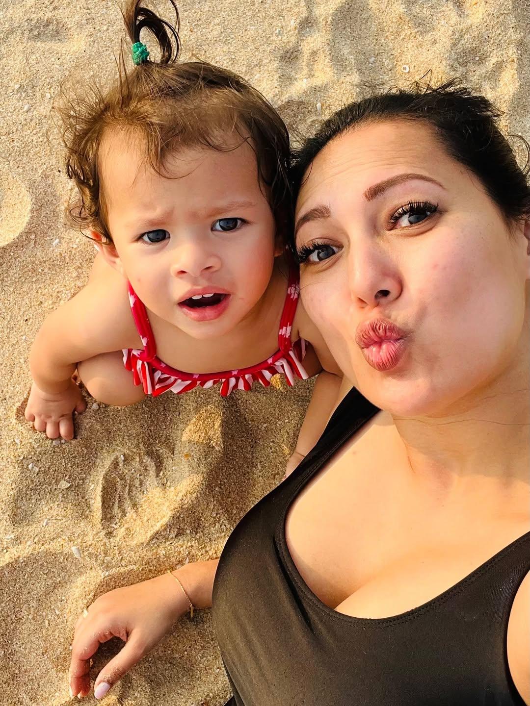 Rochelle Rao expresses how her 1st year of motherhood felt like