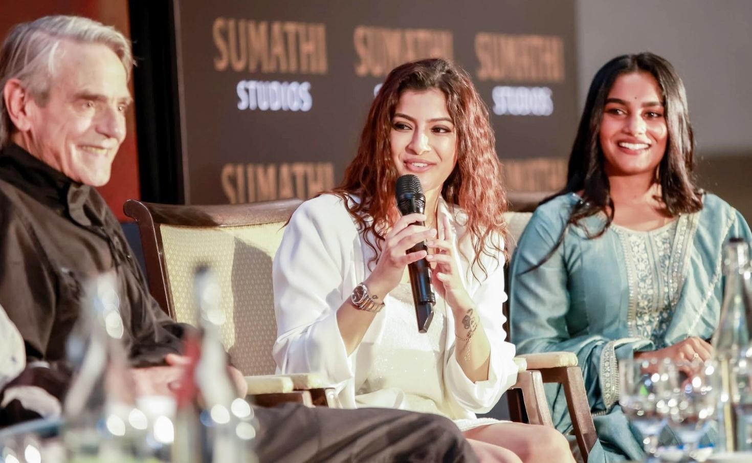 Surreal to work alongside Academy Award winner Jeremy Irons, says Tamil actress Varalaxmi Sarathkumar