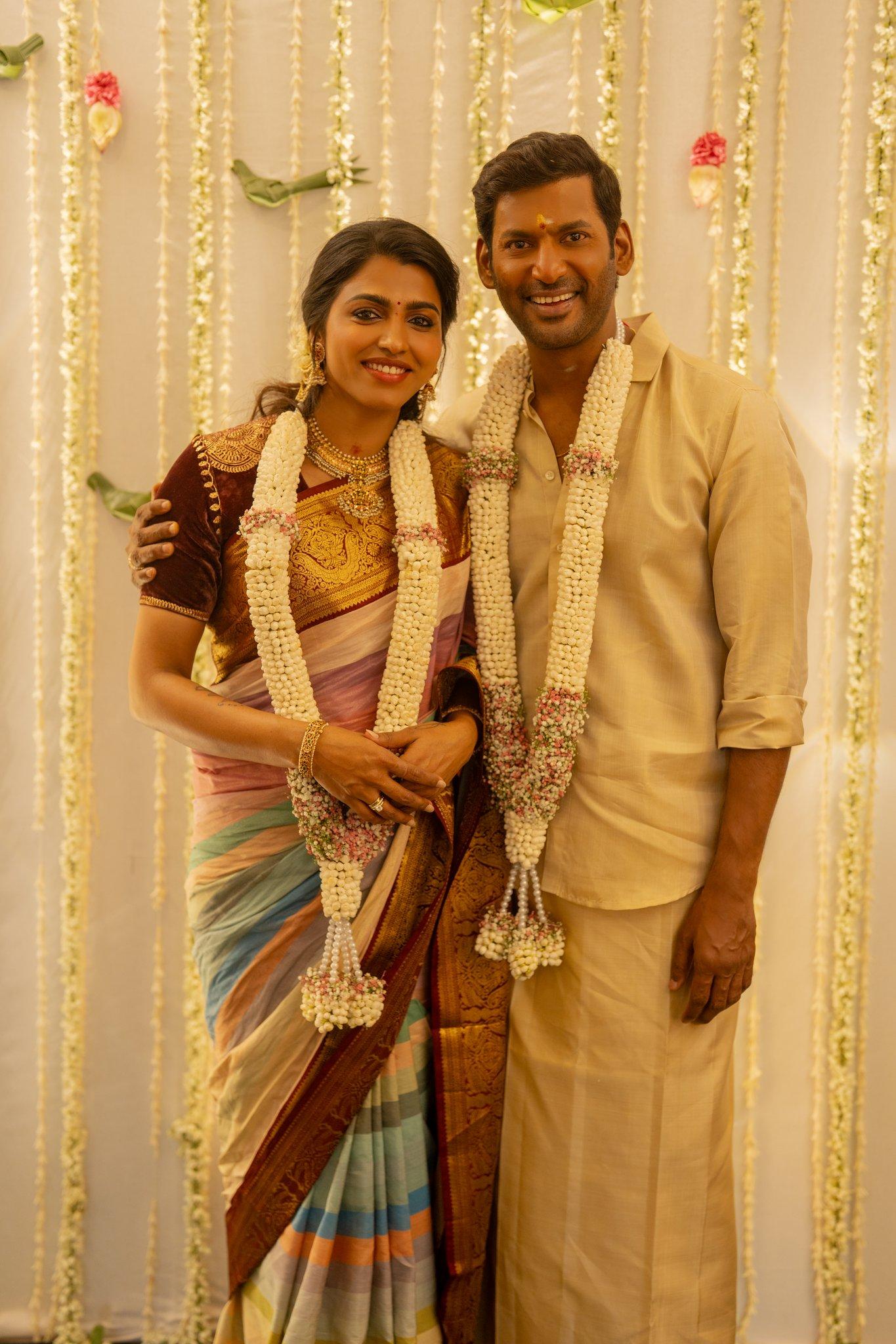 Vishal pens heartfelt birthday wish for fiancee Sai Dhanshika; thanks her for coming into his life!
