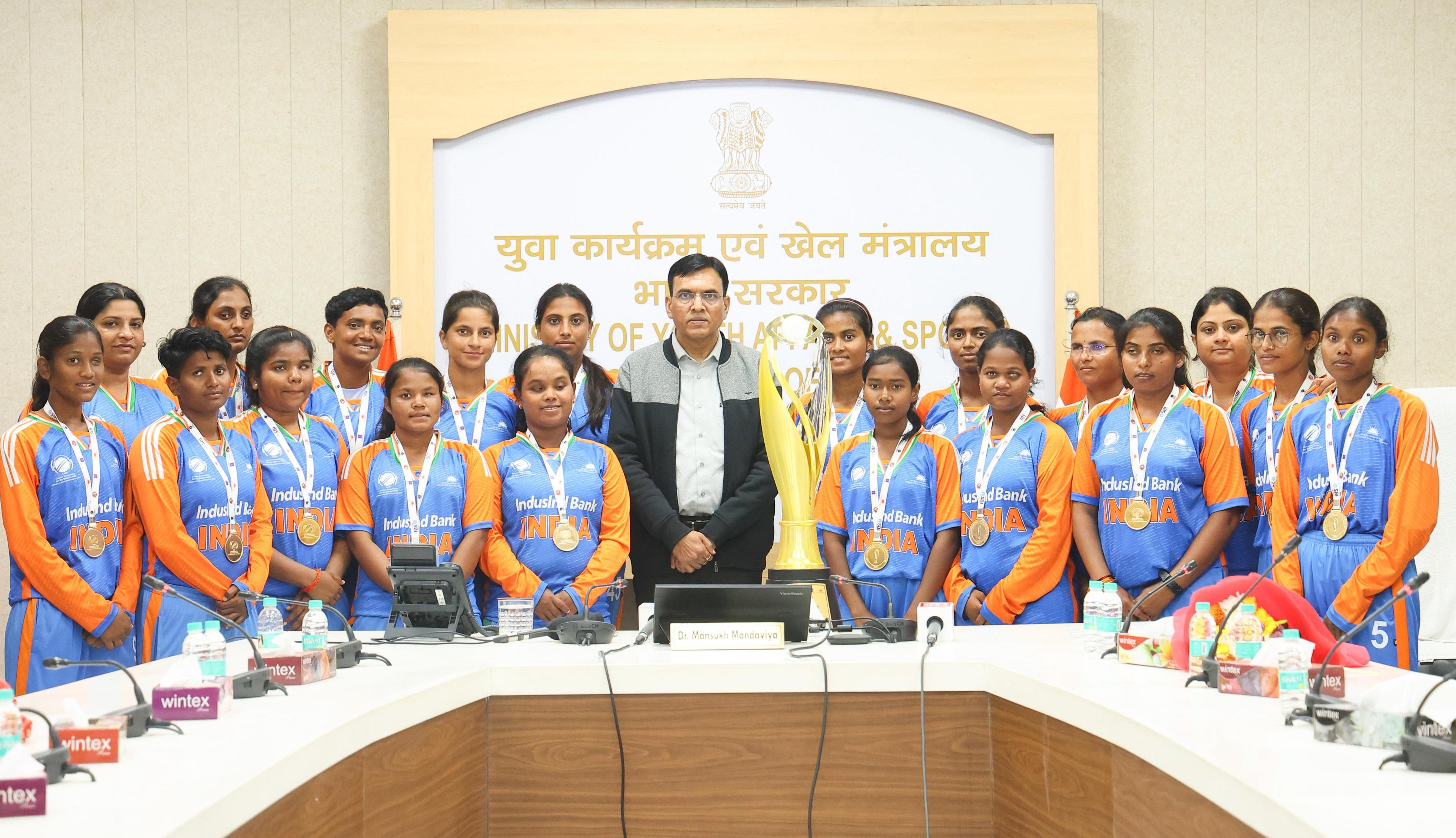 World Cup-winning blind women cricketers an inspiration for entire nation: Sports Minister