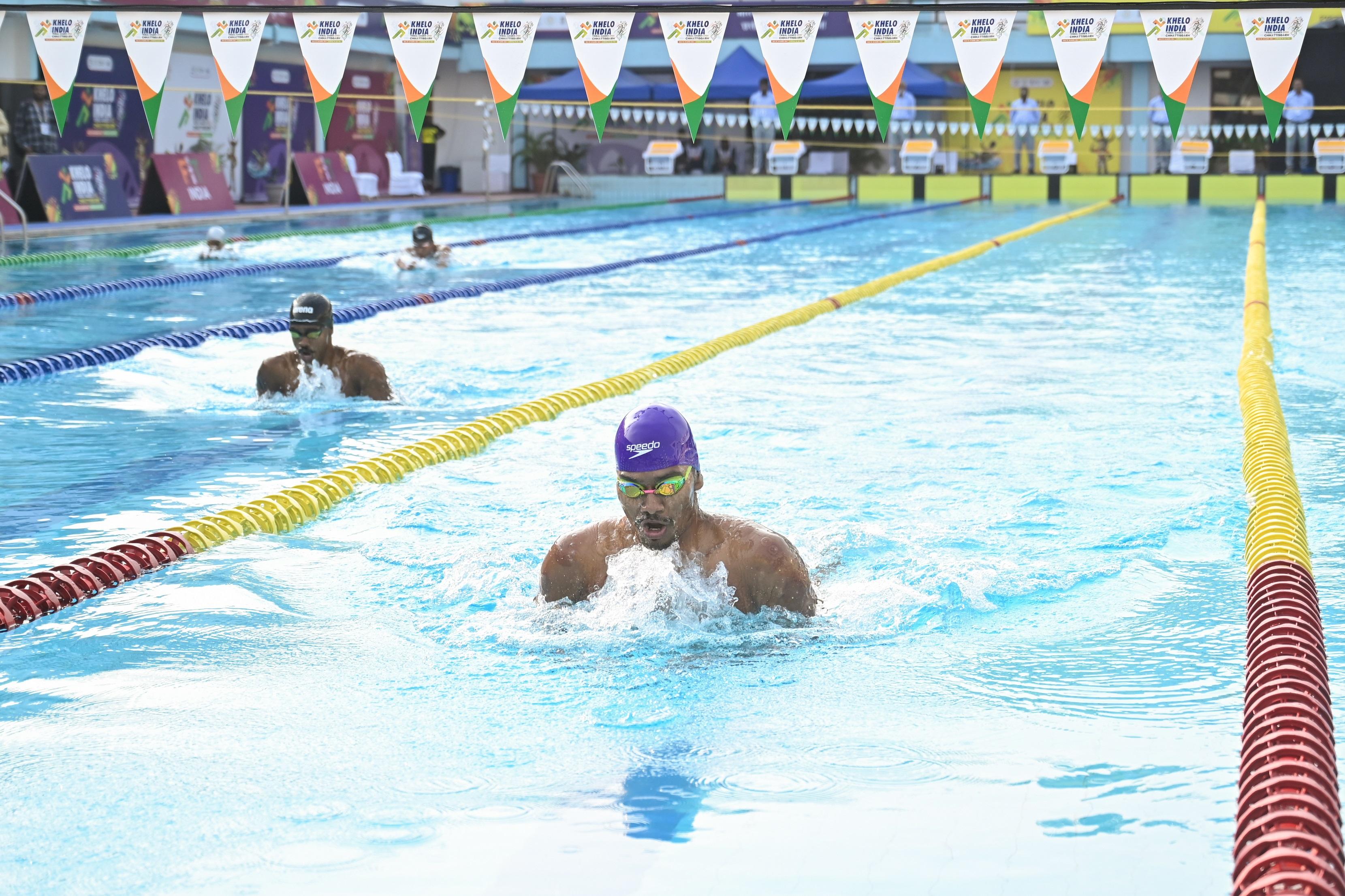 KITG 2026: Swimmers Dhoneesh N of Karnataka, Odisha’s Anjali Munda clinch first medals