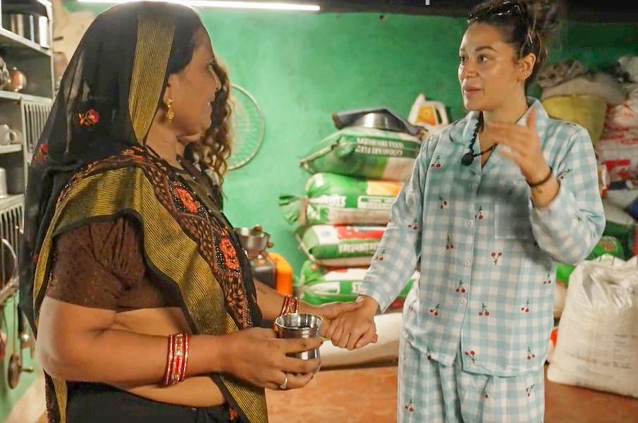 Krishna Shroff has an ‘emotional exchange’ in Chhoriyan Chali Gaon