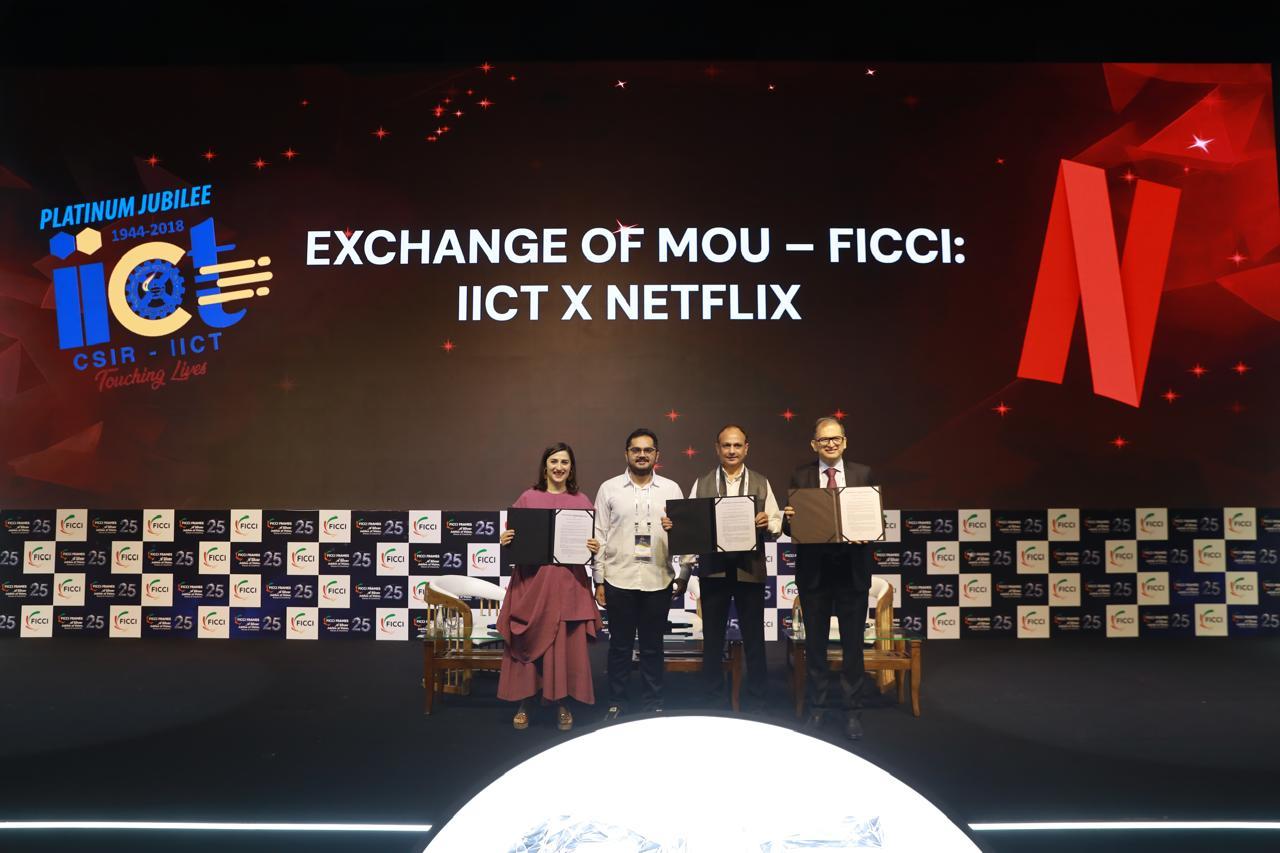 Netflix joins hands with IICT & FICCI to support India’s creative Tech talent