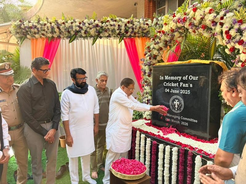 B'luru: Memorial for 11 RCB fans killed in stampede unveiled; Minister urges responsible celebrations