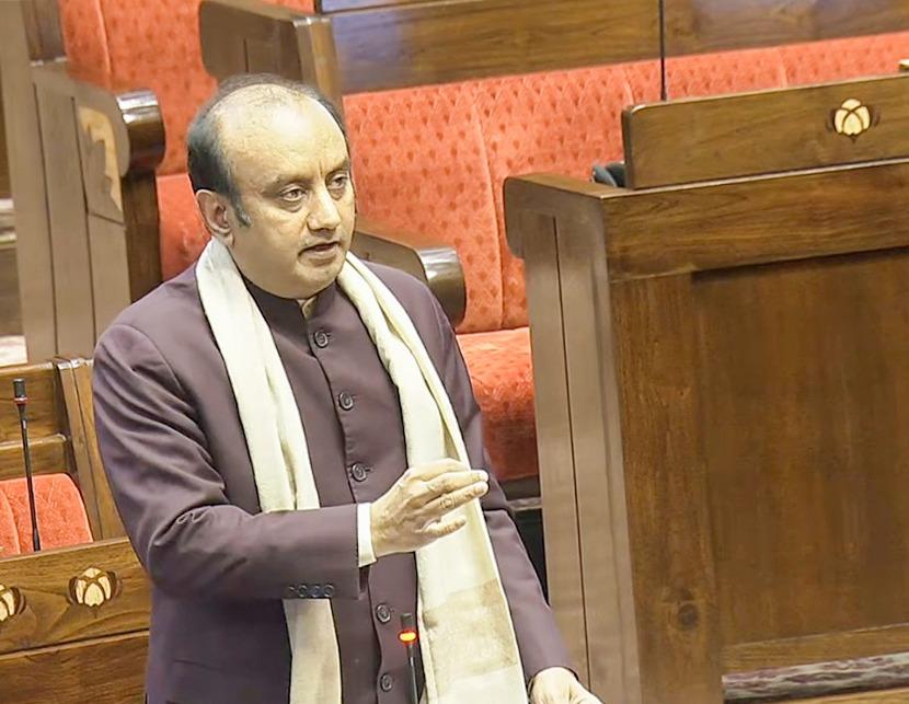 'They received votes when ballot boxes were looted': BJP's Sudhanshu Trivedi attacks Cong