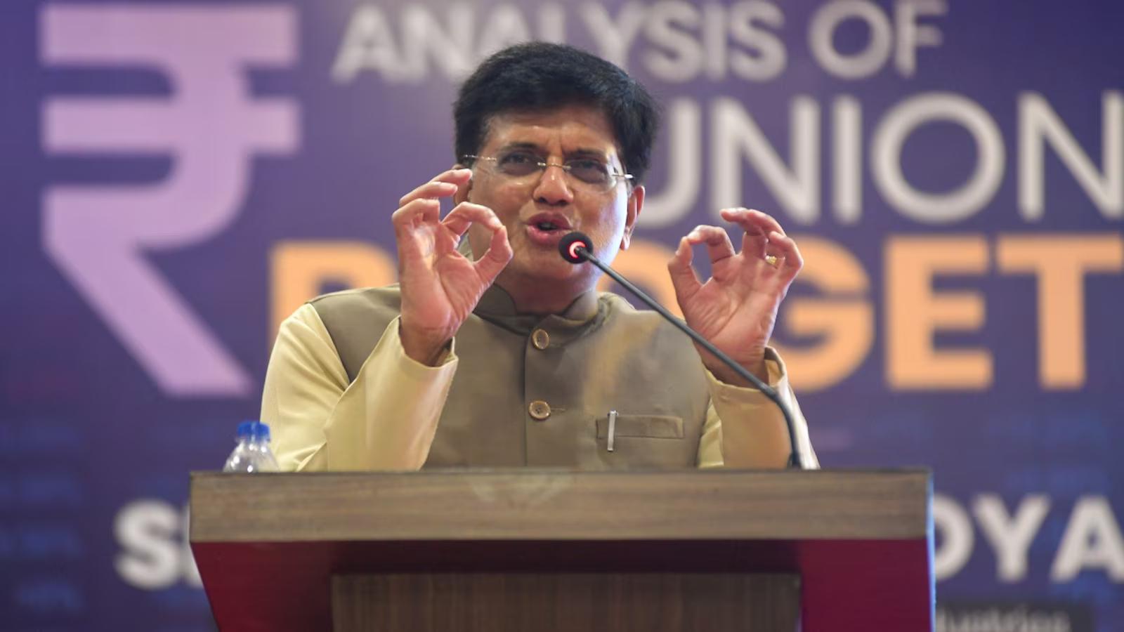 EVs ready to fly Piyush Goyal