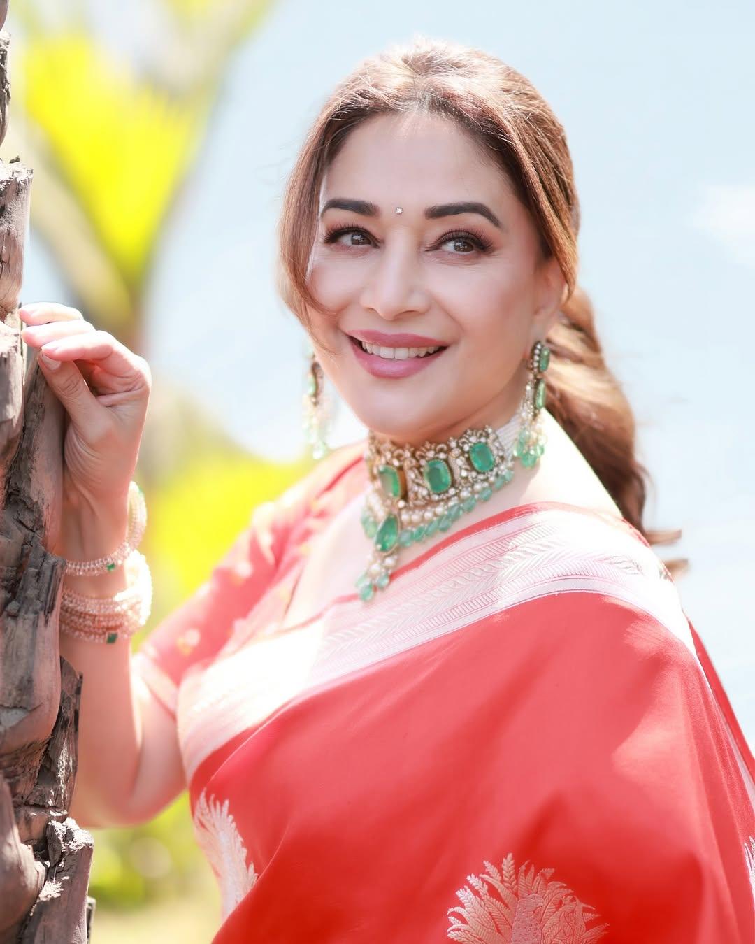 Madhuri Dixit recalls ‘Hum Aapke Hain Koun’ magic with Salman Khan as rain pours in