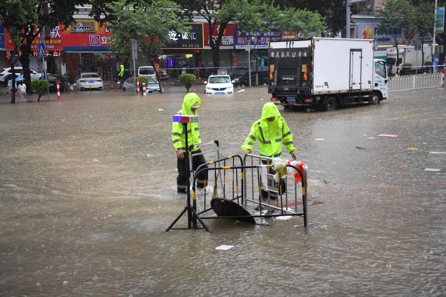 China renews yellow alert for rainstorms