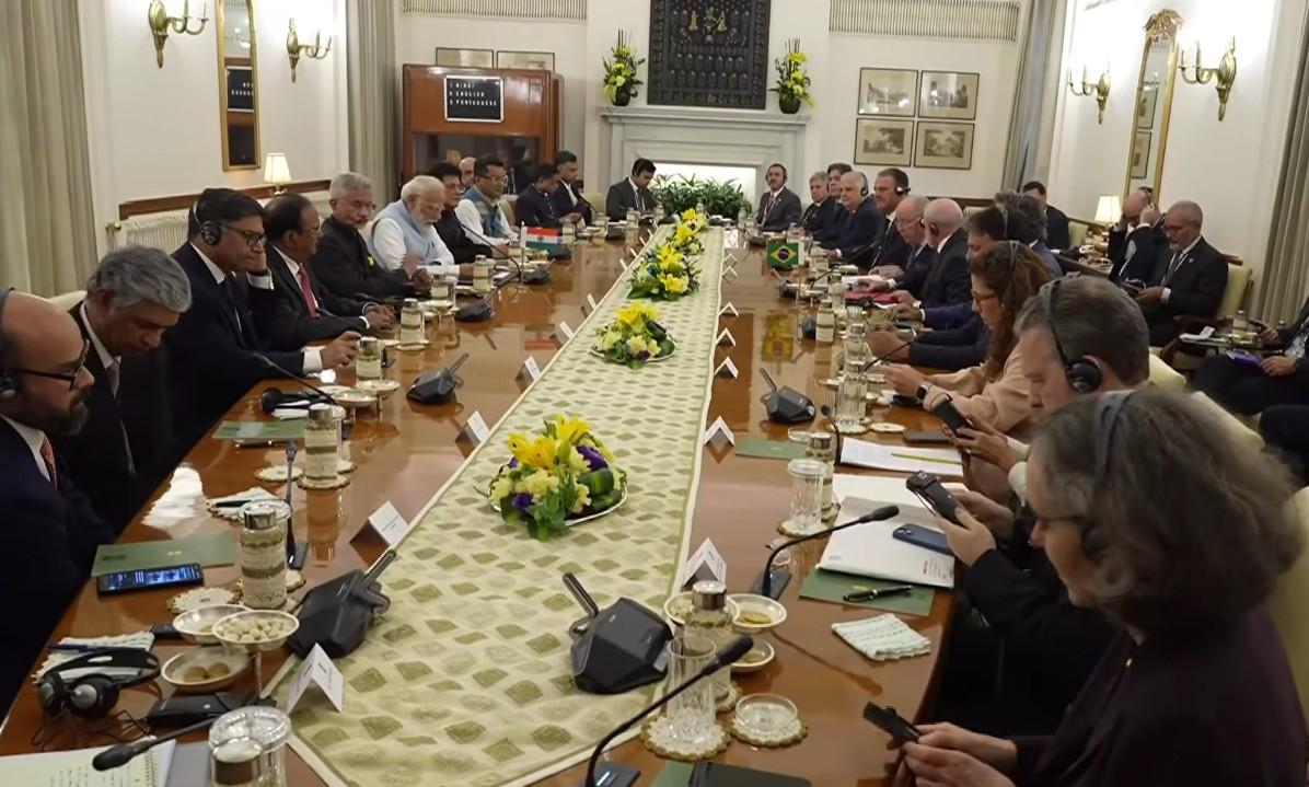 PM Modi, Brazilian President Lula hold delegation-level talks, discuss trade, economic ties