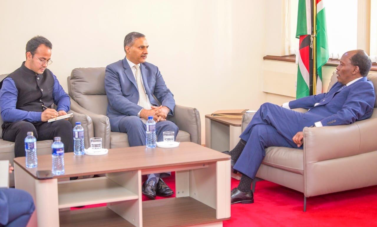 India and Kenya discuss early implementation of proposals to deepen cooperation in ICT, digital skilling