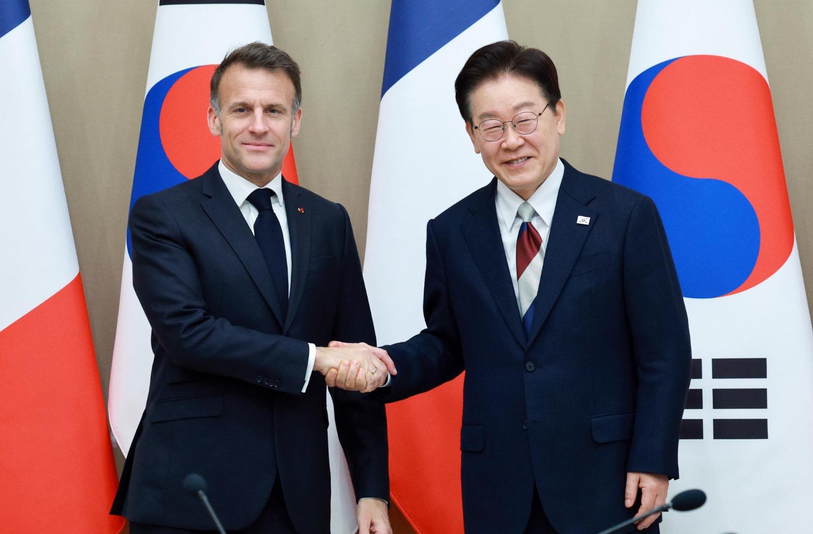 South Korea, France agree to cooperate on safe passage through Strait of Hormuz
