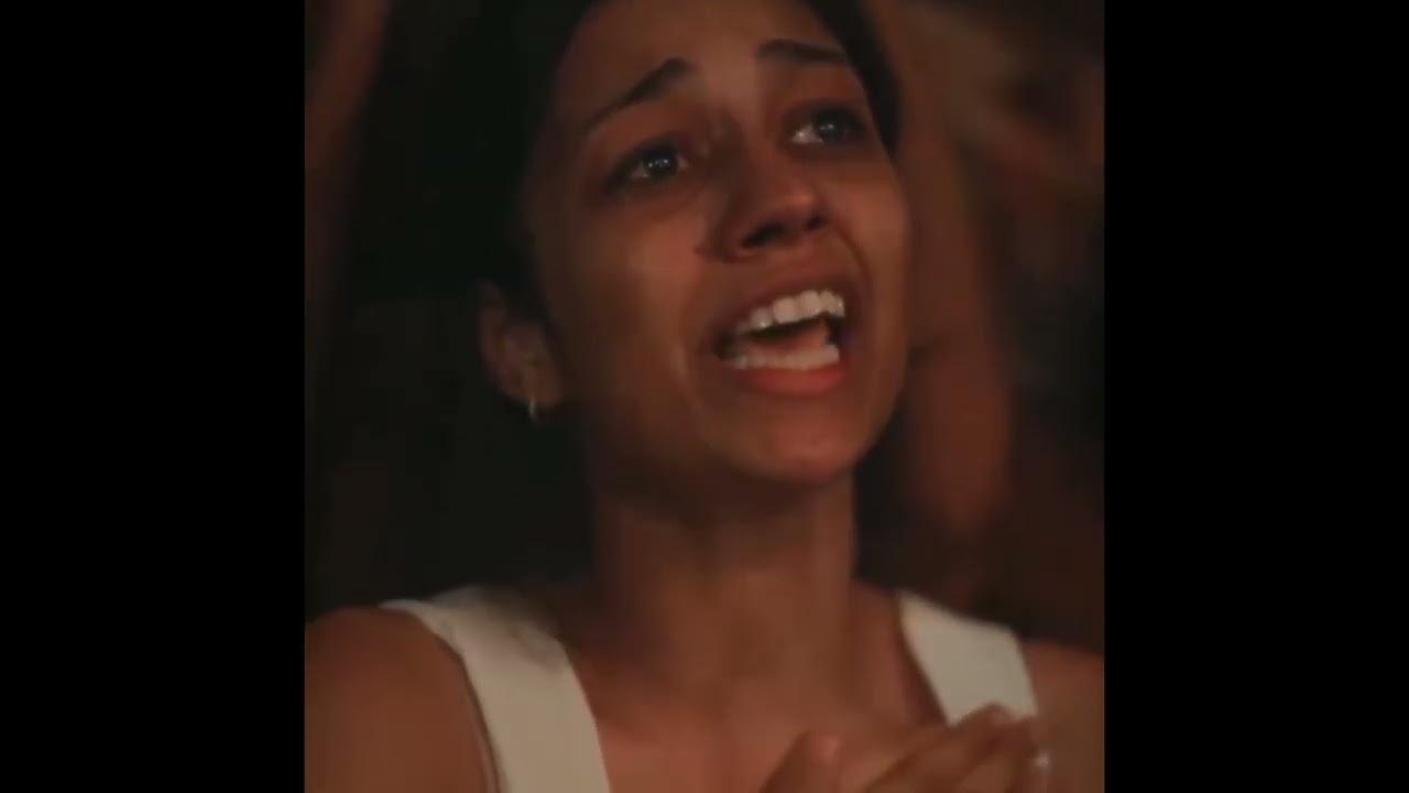 Crying girl at Diljit show