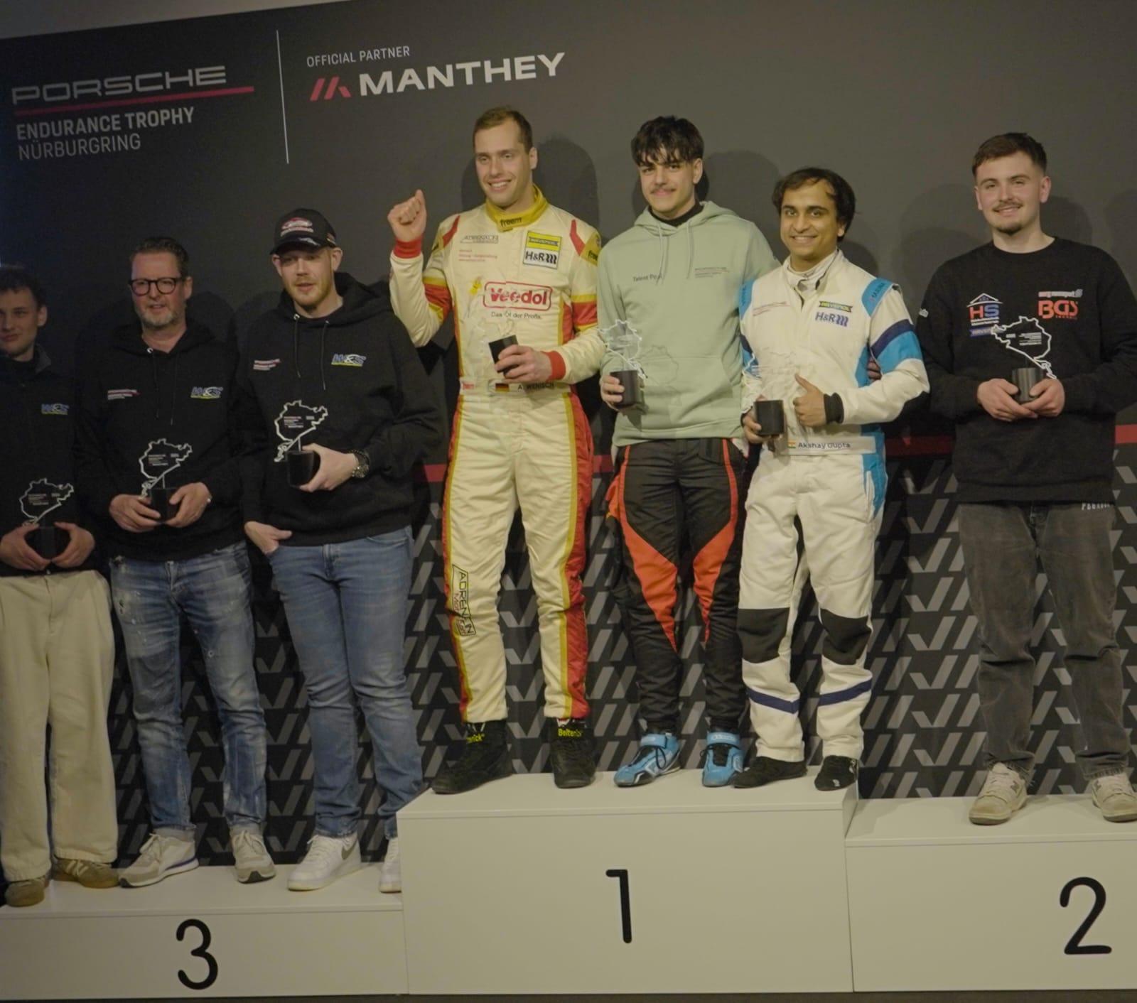 Akshay Gupta secures victory at Nurburgring Langstrecken Series Round 2; Verstappen disqualified after overall race victory