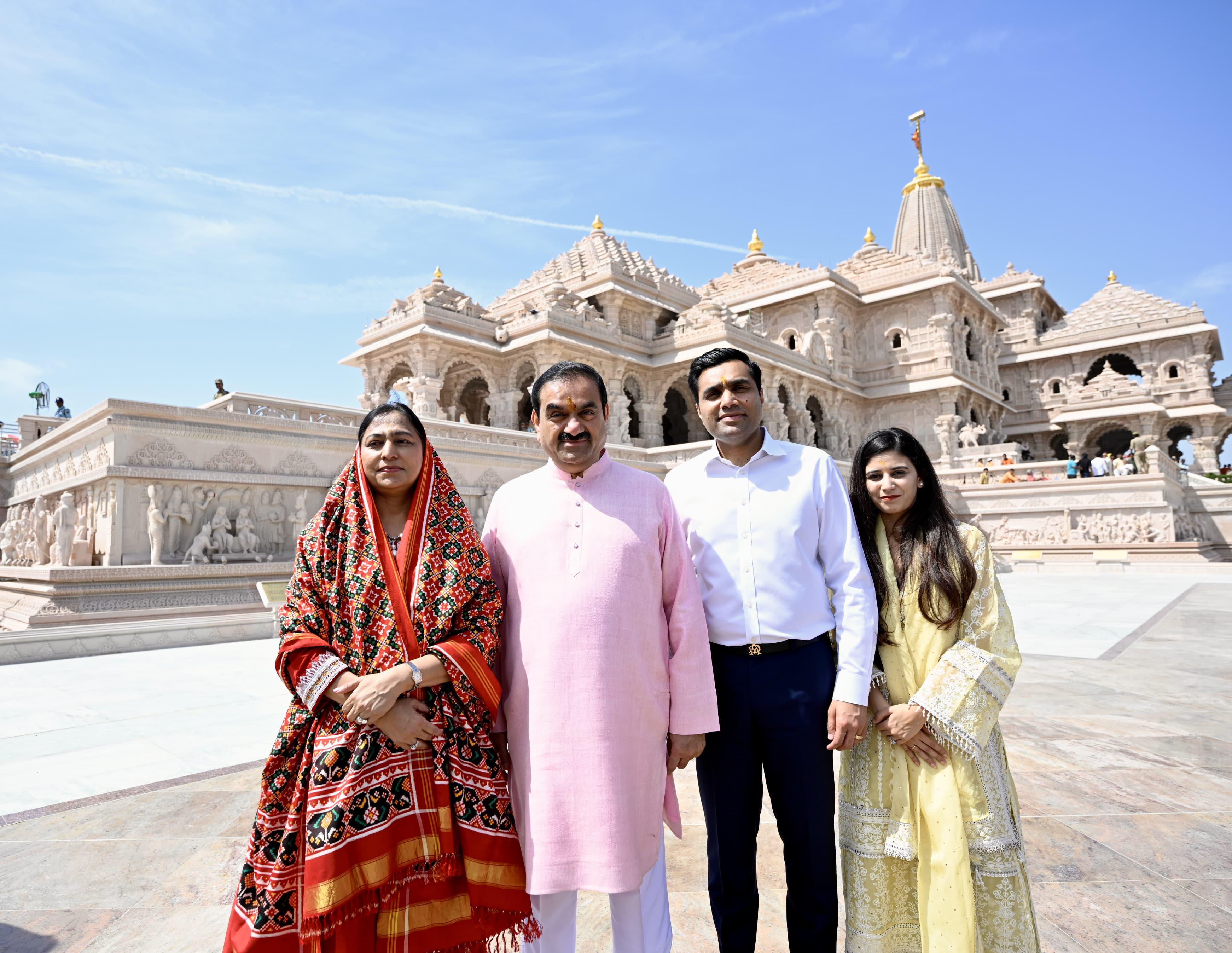 In Ayodhya, Gautam Adani reaffirms faith and seva, honouring India’s living traditions (Lead)