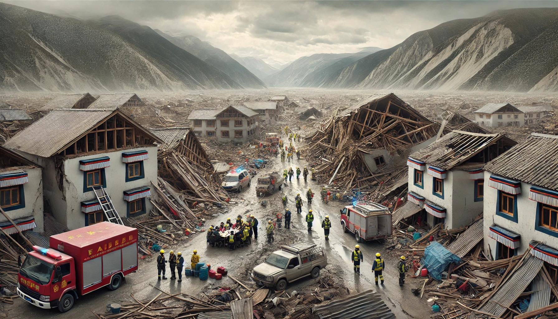 Earthquake in Xizang