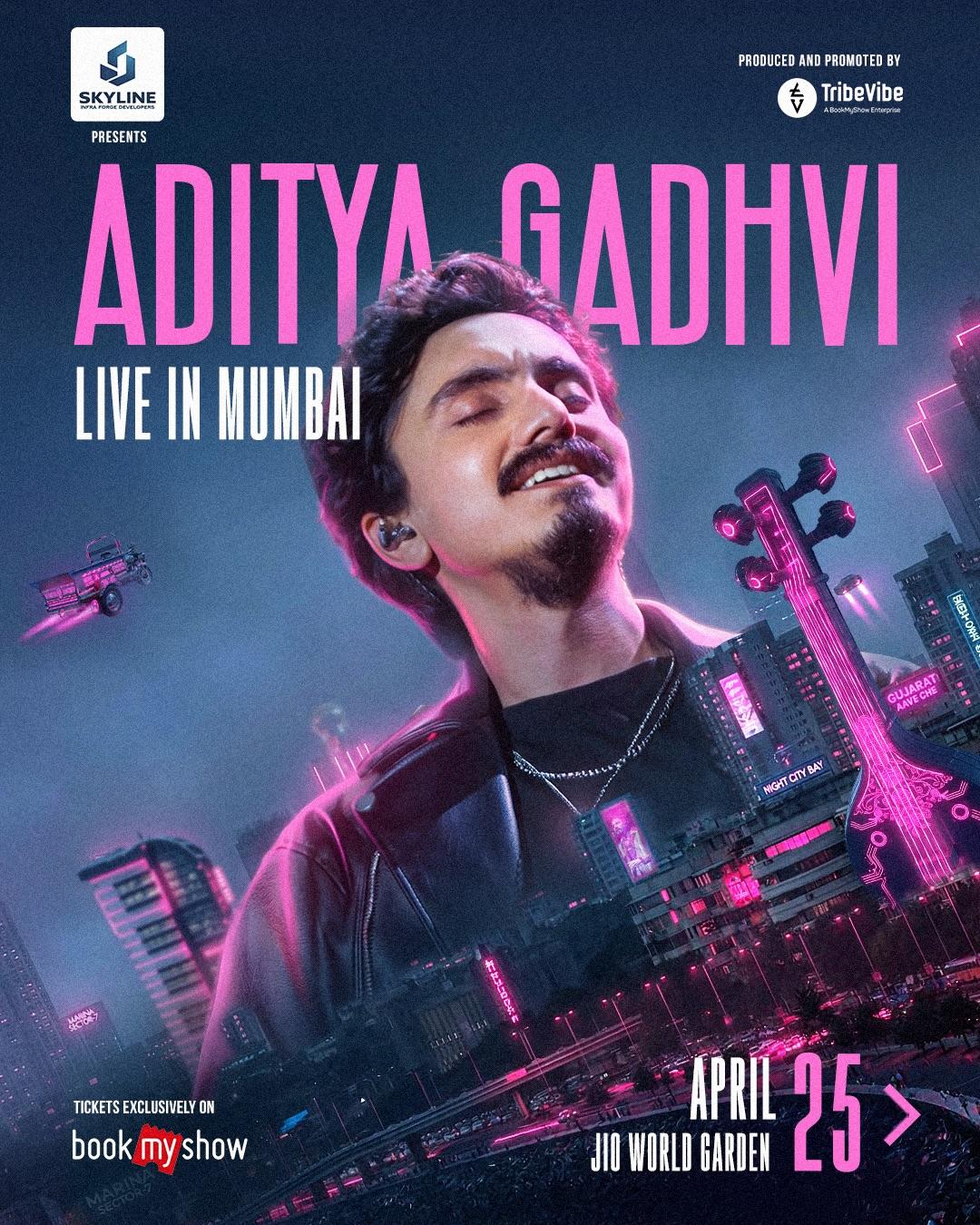 'Khalasi' singer Aditya Gadhvi says 'Performing in Mumbai is always special'