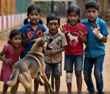 Karnataka: Toddlers among five injured in stray dog attack