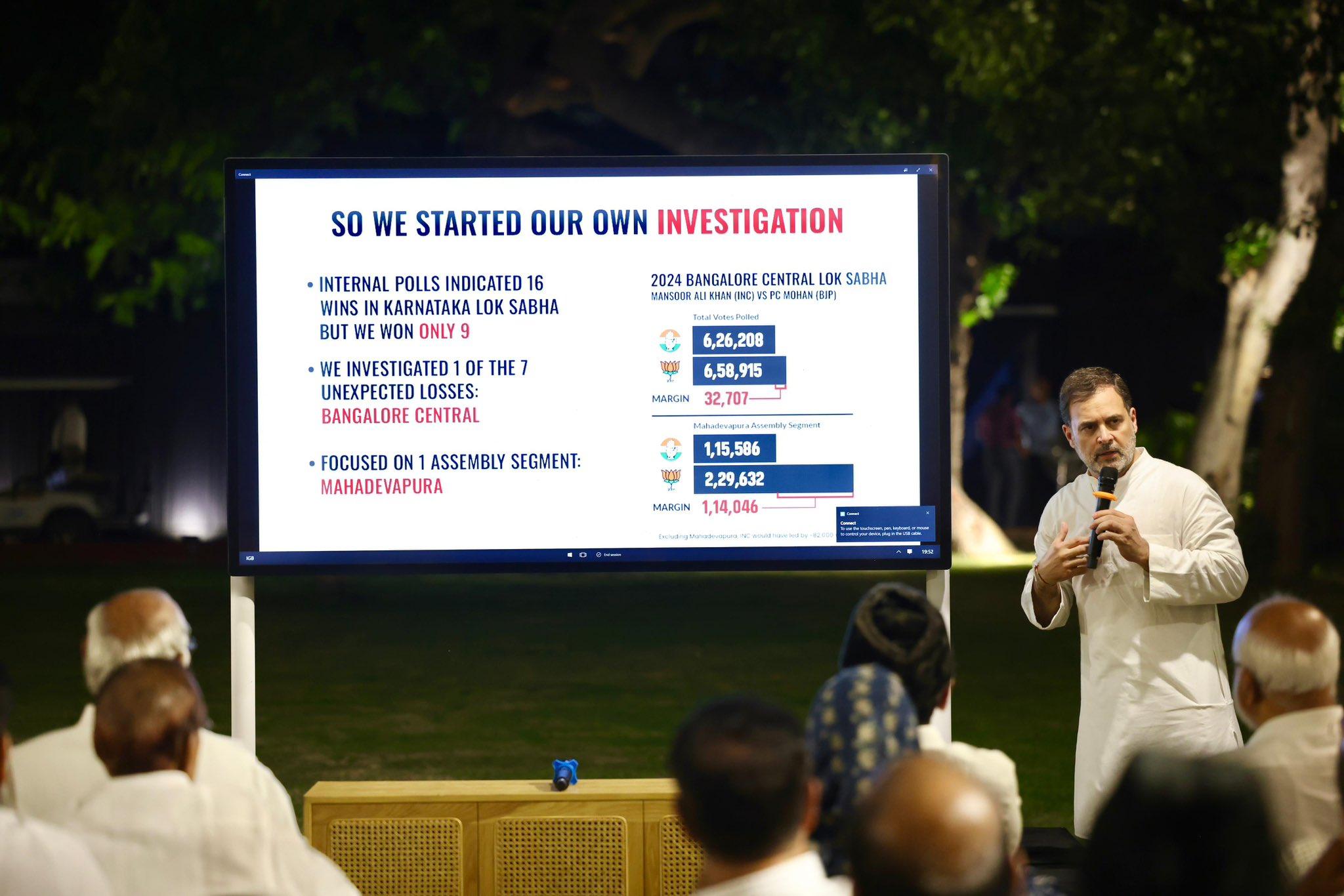 Rahul Gandhi’s dinner meet brings together INDIA Bloc on electoral integrity