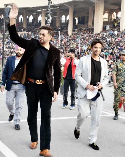 Rajat Bedi attends Beating Retreat ceremony at Attari-Wagah border