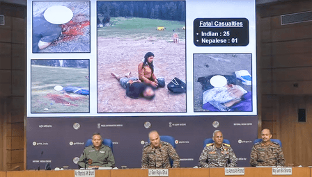 Armed Forces on 'Operation Sindoor': 100 terrorists across 9 locations eliminated