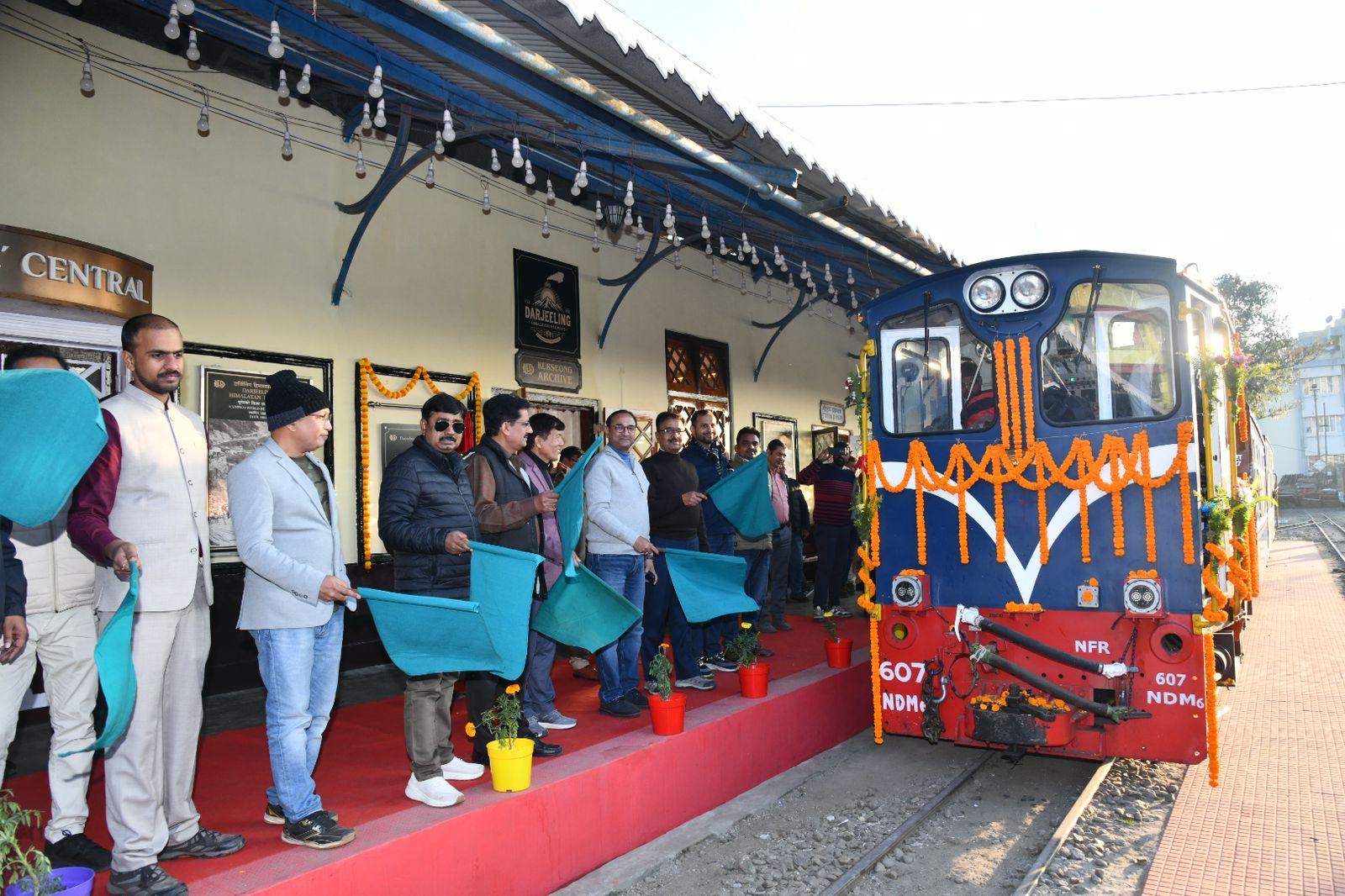 NFR unveils plans to upgrade Darjeeling Himalayan Railway experience