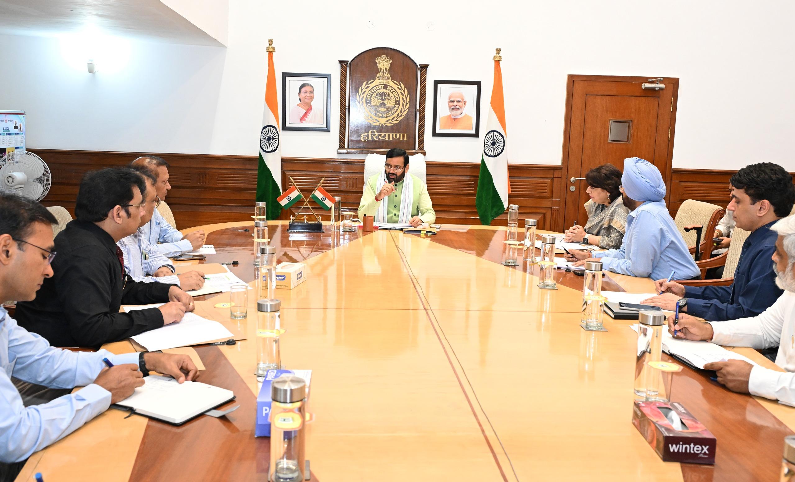 Identify locations for installing water harvesting systems: Haryana CM 