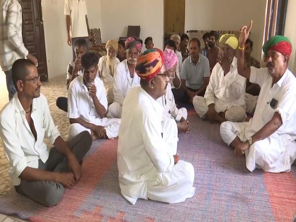Rajasthan border villagers (Photo/ANI)