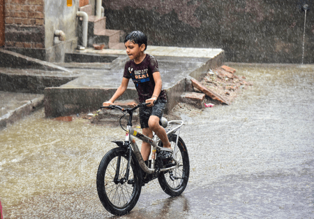 IMD forecasts heavy rain, issues yellow alert for 23 districts in Rajasthan