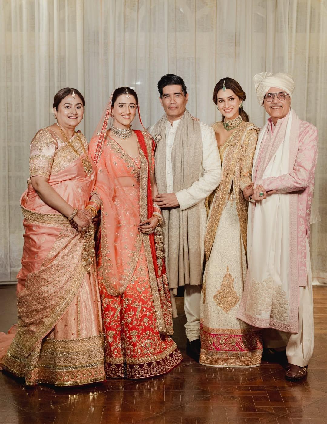 Kriti Sanon's special thanks to Manish Malhotra: 'Happiness on everyone’s faces says it all'