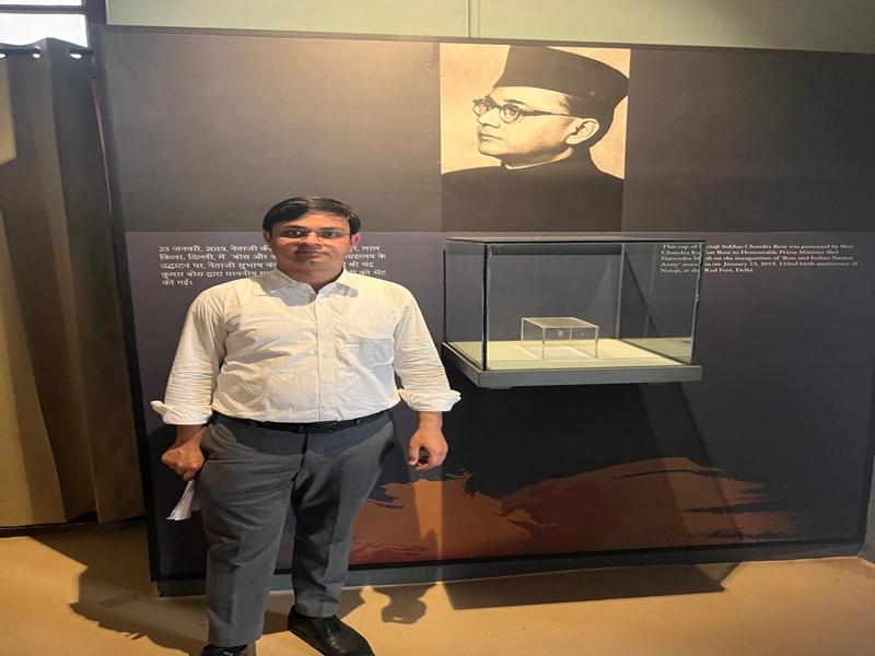 Netaji's cap missing from Red Fort museum, claims grandnephew Chandra Kumar Bose