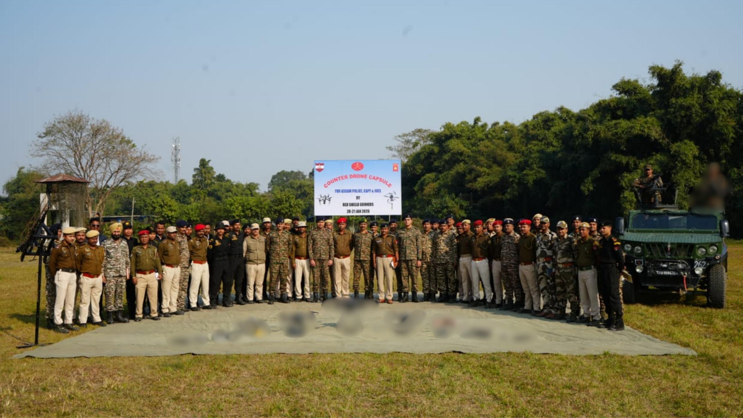 Army leads joint counter-drone drill in Assam ahead of Republic Day