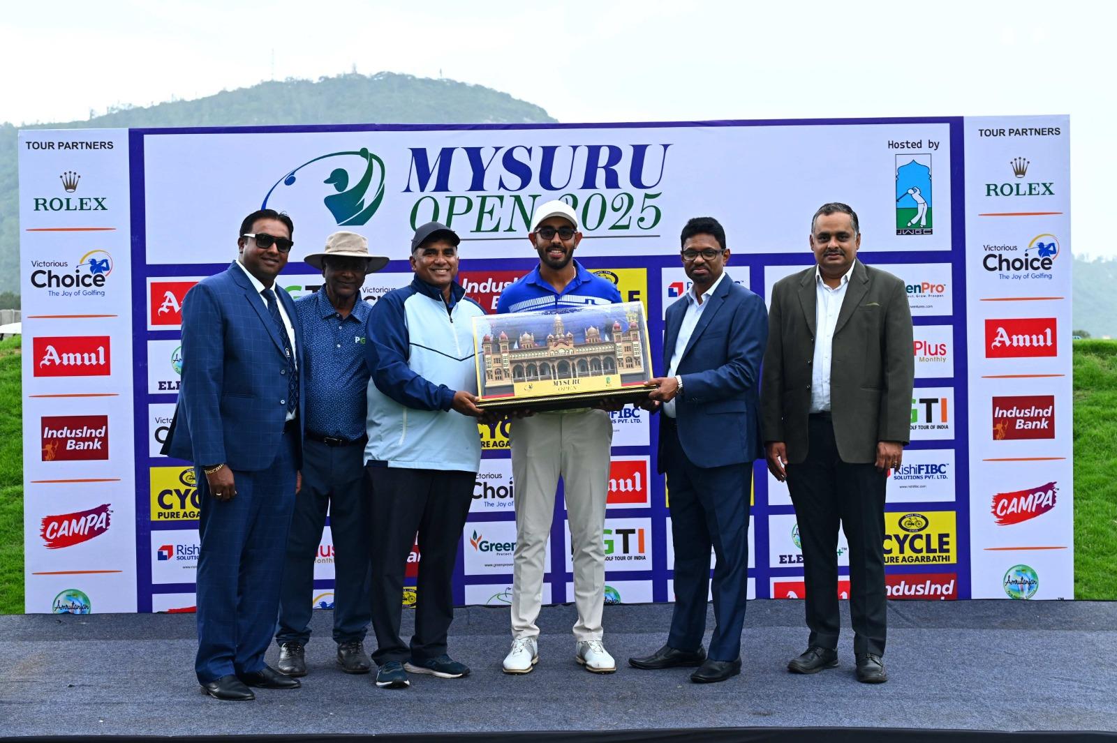 Mysuru Open 2025: Yuvraj Sandhu surges to thumping 8-shot win to clinch third title of season, extends lead in PGTI Order of Merit