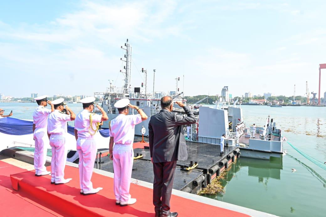 Indian Navy commissions first indigenous Diving Support Craft