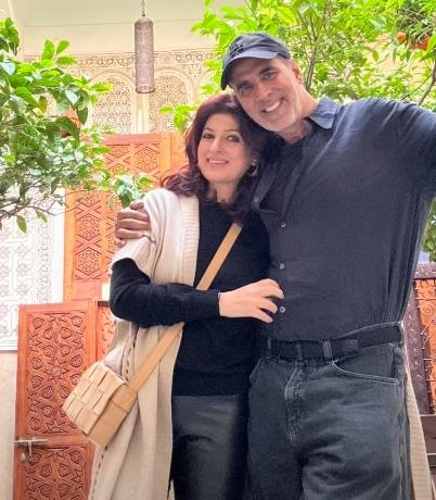 Twinkle Khanna reveals she spent her birthday sniffing around with husband Akshay Kumar