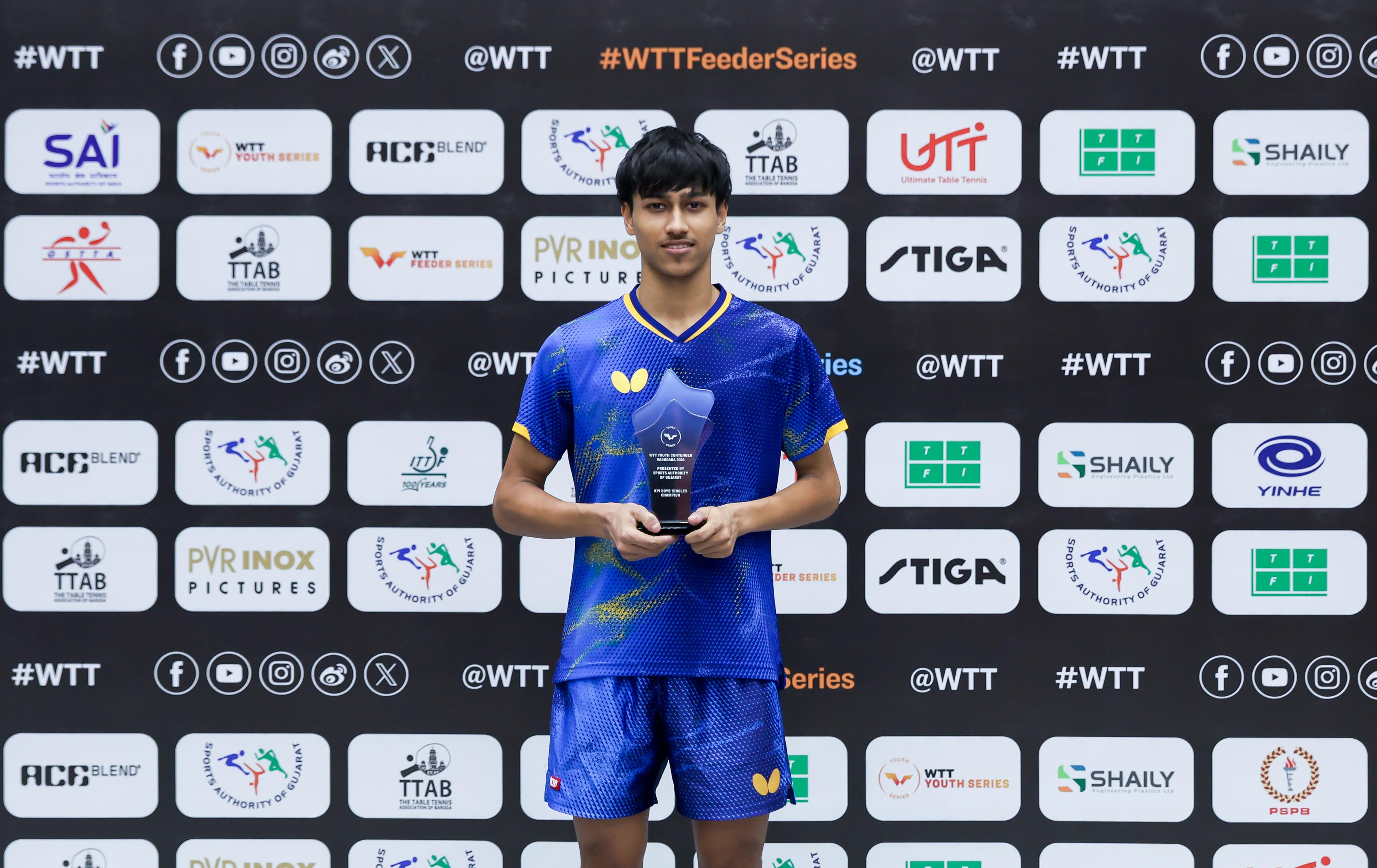 WTT Youth Contender: Priyanuj Bhattacharya, Miku Matsushima emerge U-19 champions (Ld)