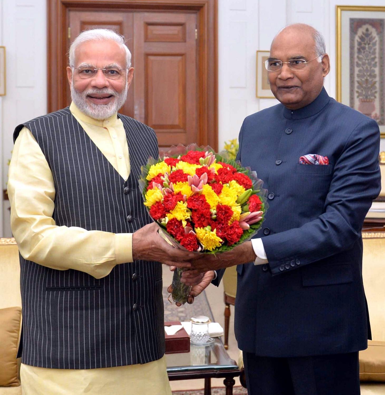 PM Modi extends brithday wishes to former President Ram Nath Kovind
