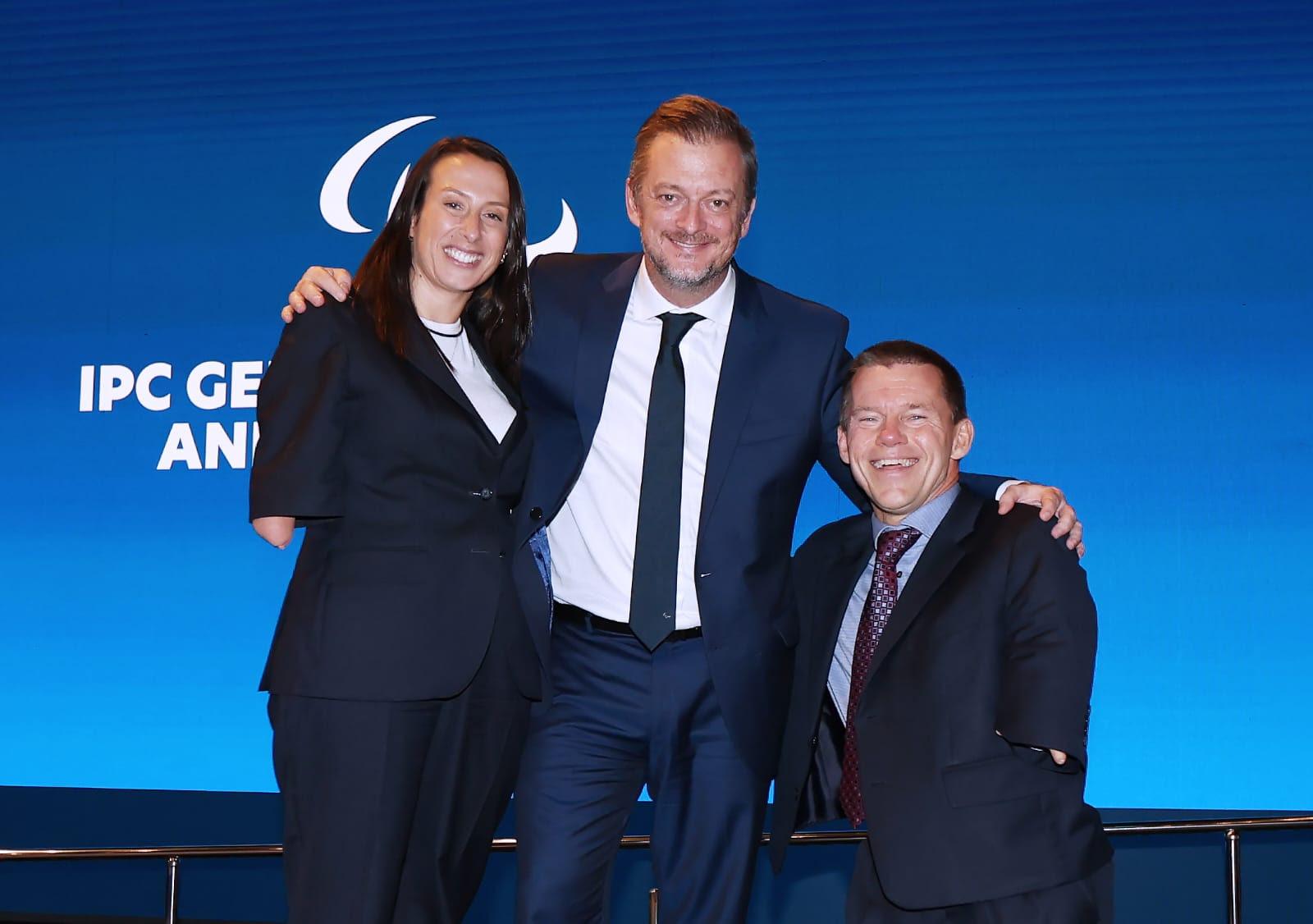 Andrew Parsons re-elected Paralympic chief for third and final term